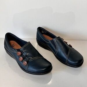 CLARKS, Evianna Charm Slip on Shoe